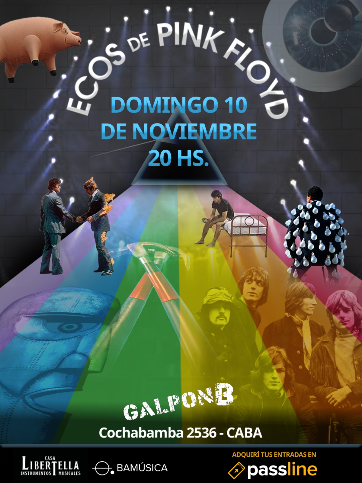 ENTRADA PARA ECOS DE PINK FLOYD