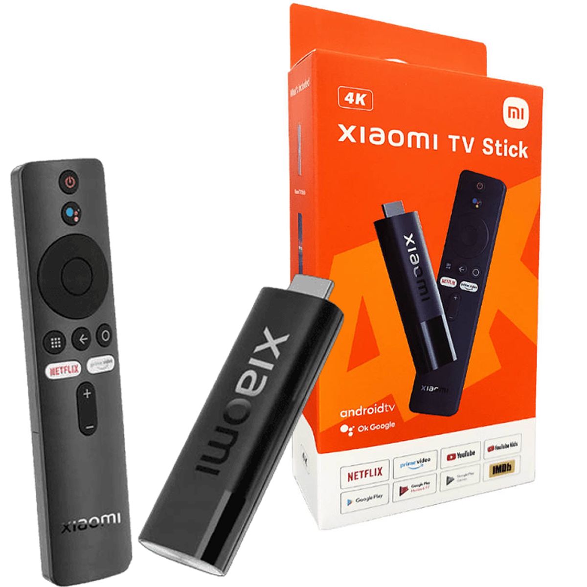 Streaming Media Player TV Stick Xiaomi Mi 4K MDZ-27-EU | MyM ...