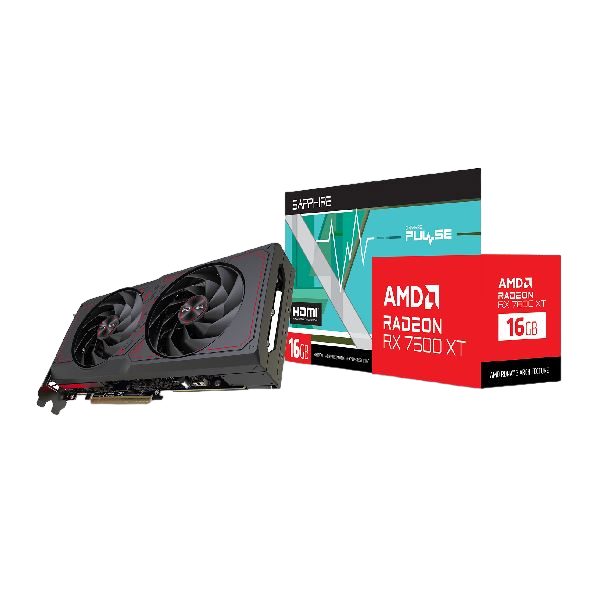 PLACA DE VIDEO RADEON SAPPHIRE RX 7600 XT PULSE GAMING 16GB