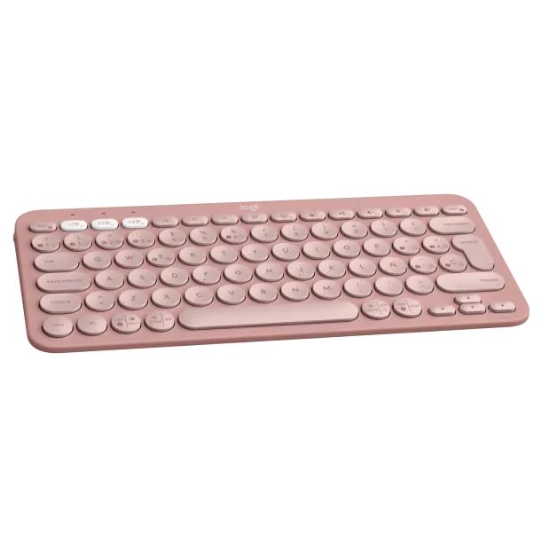 Perifericos Teclado Bluetooth Logitech Pebble Keys 2 K380S Pink 920-011785