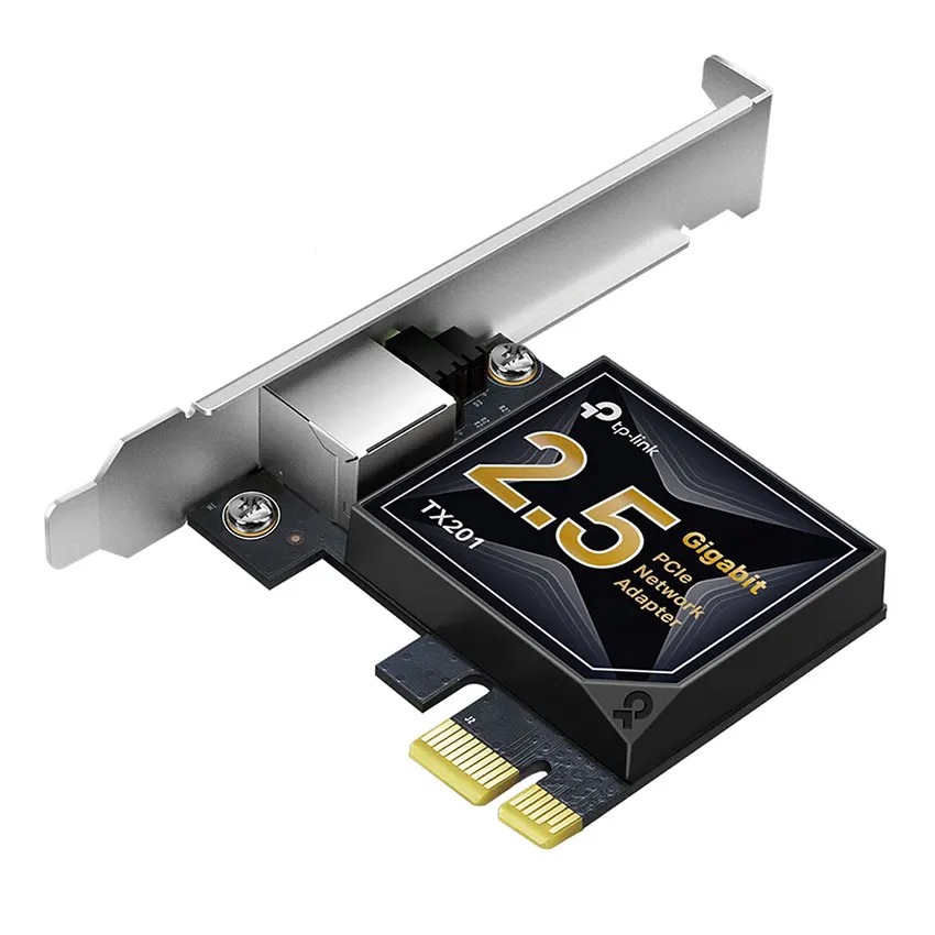 Conectividad Placas Ethernet Tp-Link PCIe 2.5 Gigabit TX201