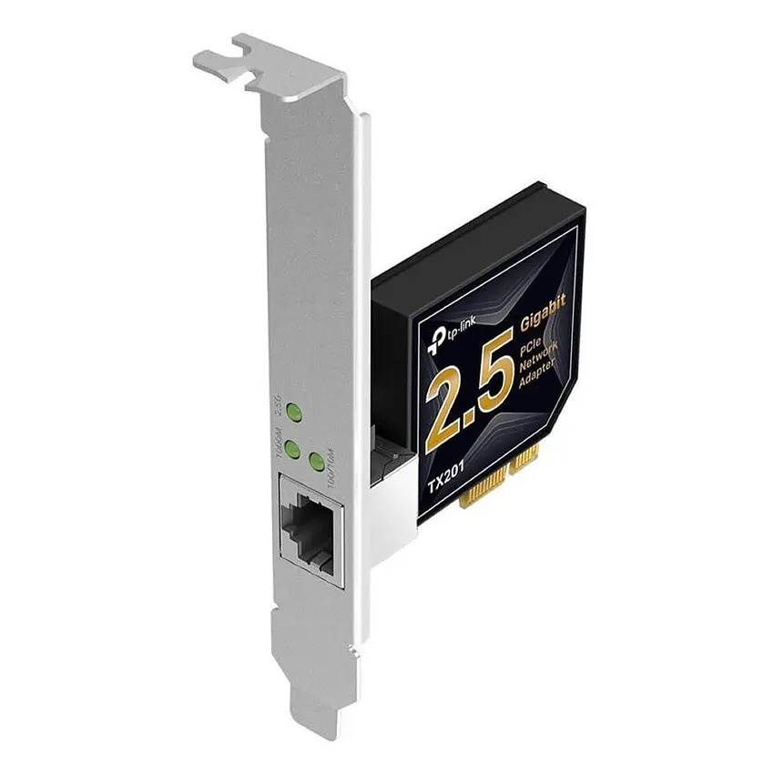 Conectividad Placas Ethernet Tp-Link PCIe 2.5 Gigabit TX201