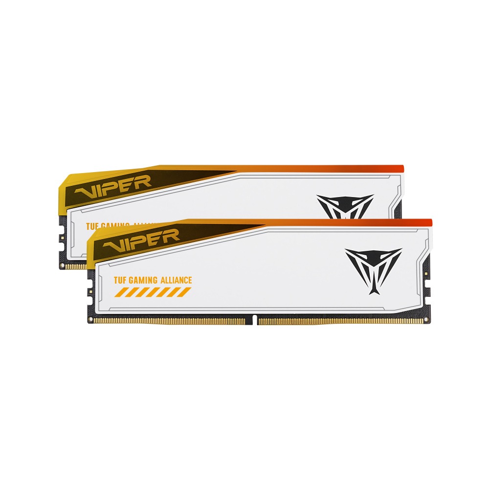 MEMORIA RAM DDR5 32GB (2X16) PATRIOT 6000MHZ VIPER ELITE 5 TUF RGB WHITE PVER532G60C36KT