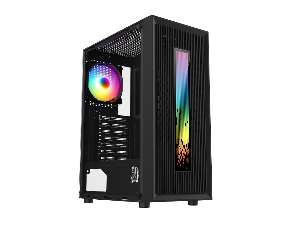 Gabinete Gamer Raptor Vortex X1 Fan