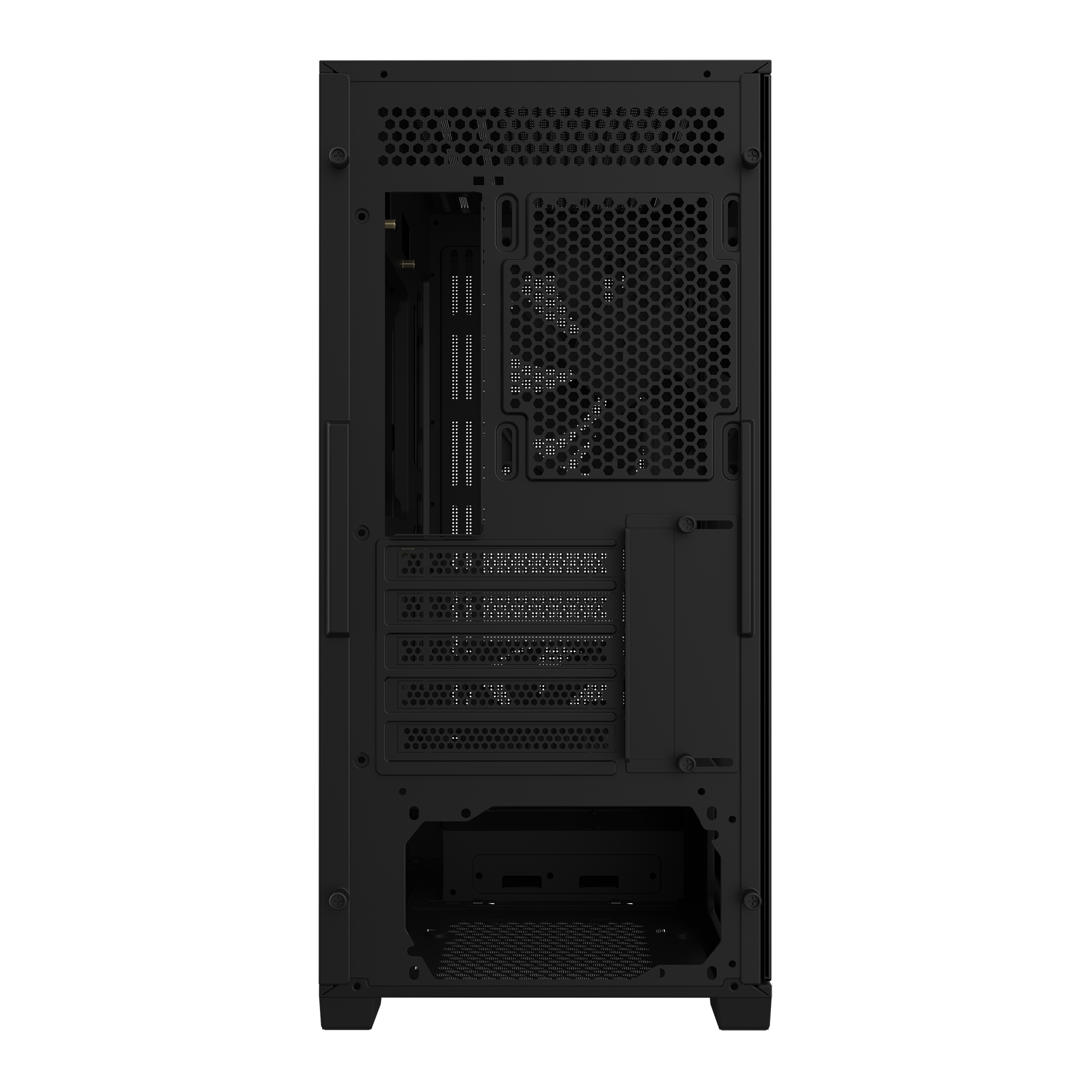 Gabinete Gamer Gigabyte C102 Glass X2 Fan Black GB-C102G