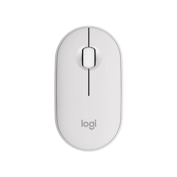 Perifericos Mouse Bluetooth Logitech Pebble 2 M350S White 910-007047