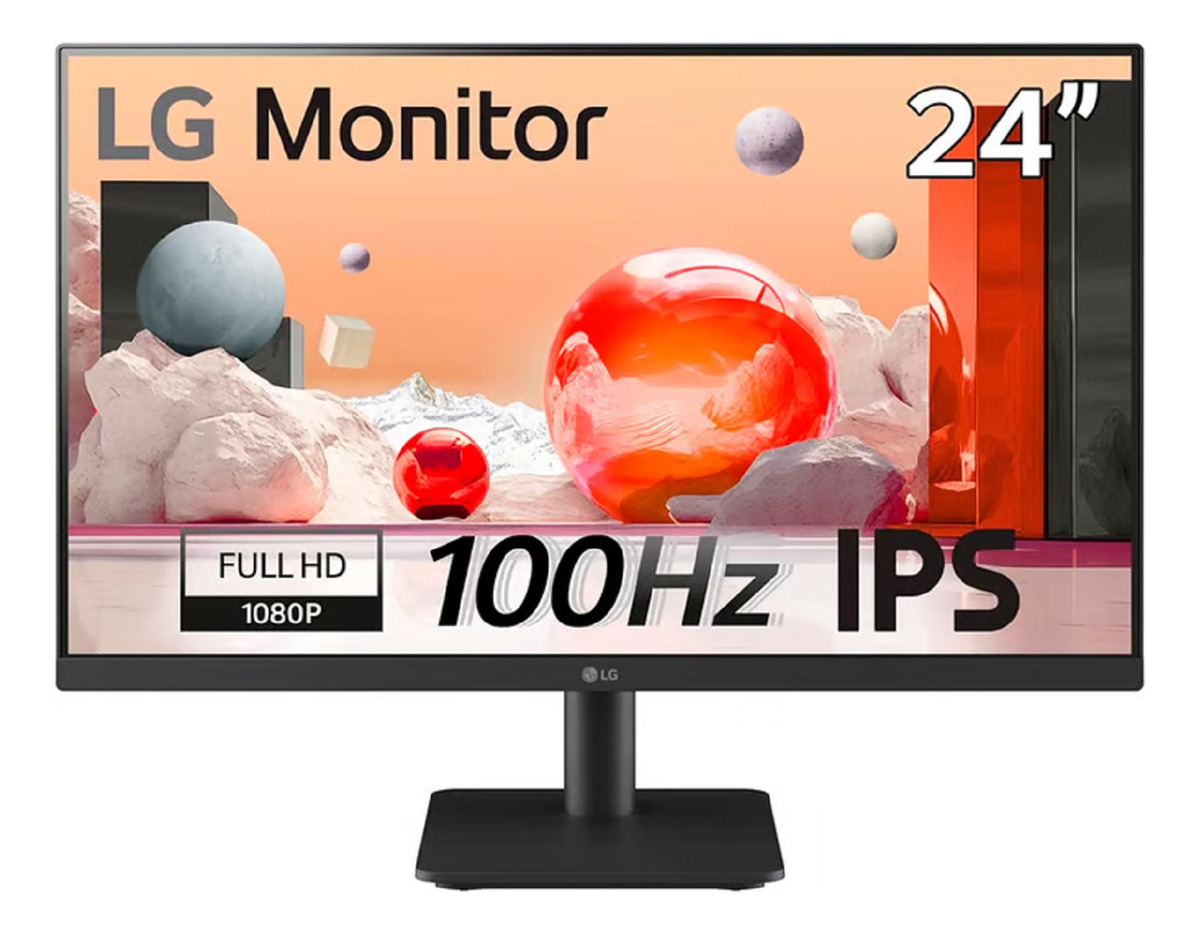Monitor 24 LG 100Hz Full HD IPS 24MS500