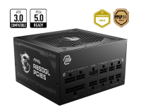 FUENTE CERTIFICADA MSI 850W 80 PLUS GOLD FULL MODULAR MAG A850GL PCIE5