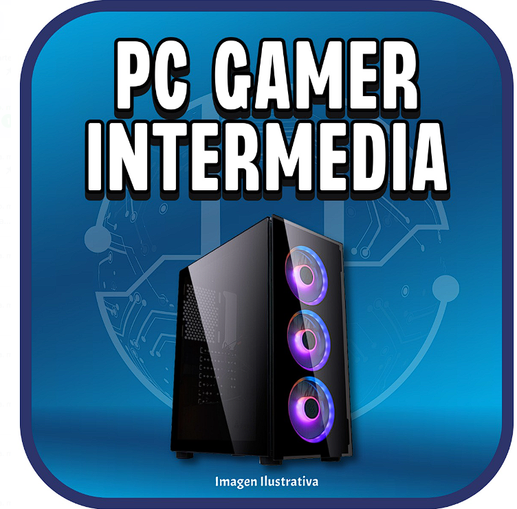 PC ARMADA GAMER INTERMEDIA INTEL I5 13600KF / H610M / 16GB / 1TB / RTX 3050 / 700W / GABINETE GAMER