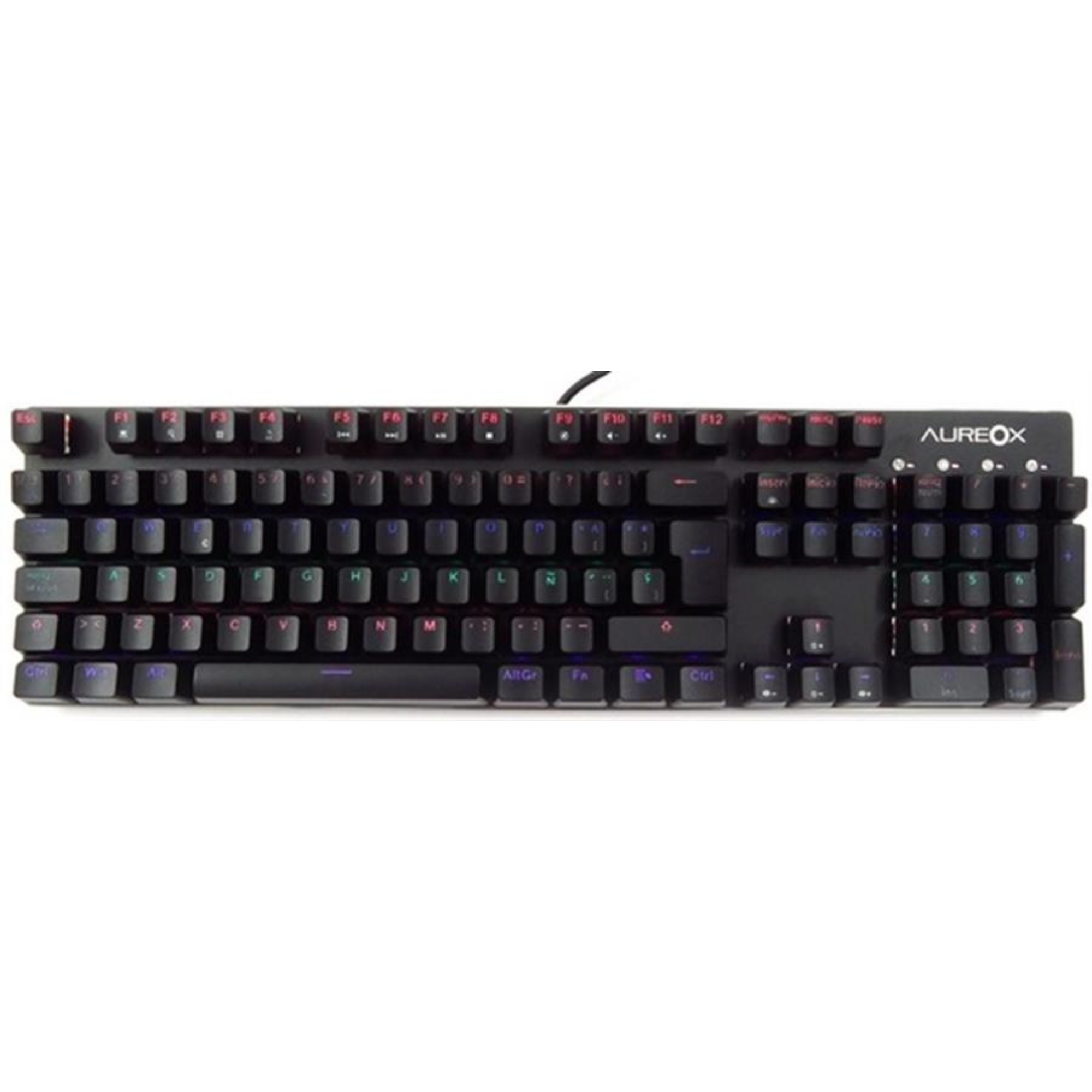 Periféricos Teclado Gamer Aureox Unrivaled Mecanico Switch Blue GK600