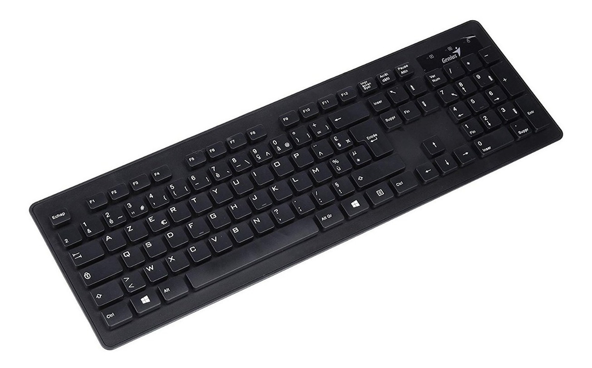 Periféricos Teclado USB Genius Black SlimStar 126