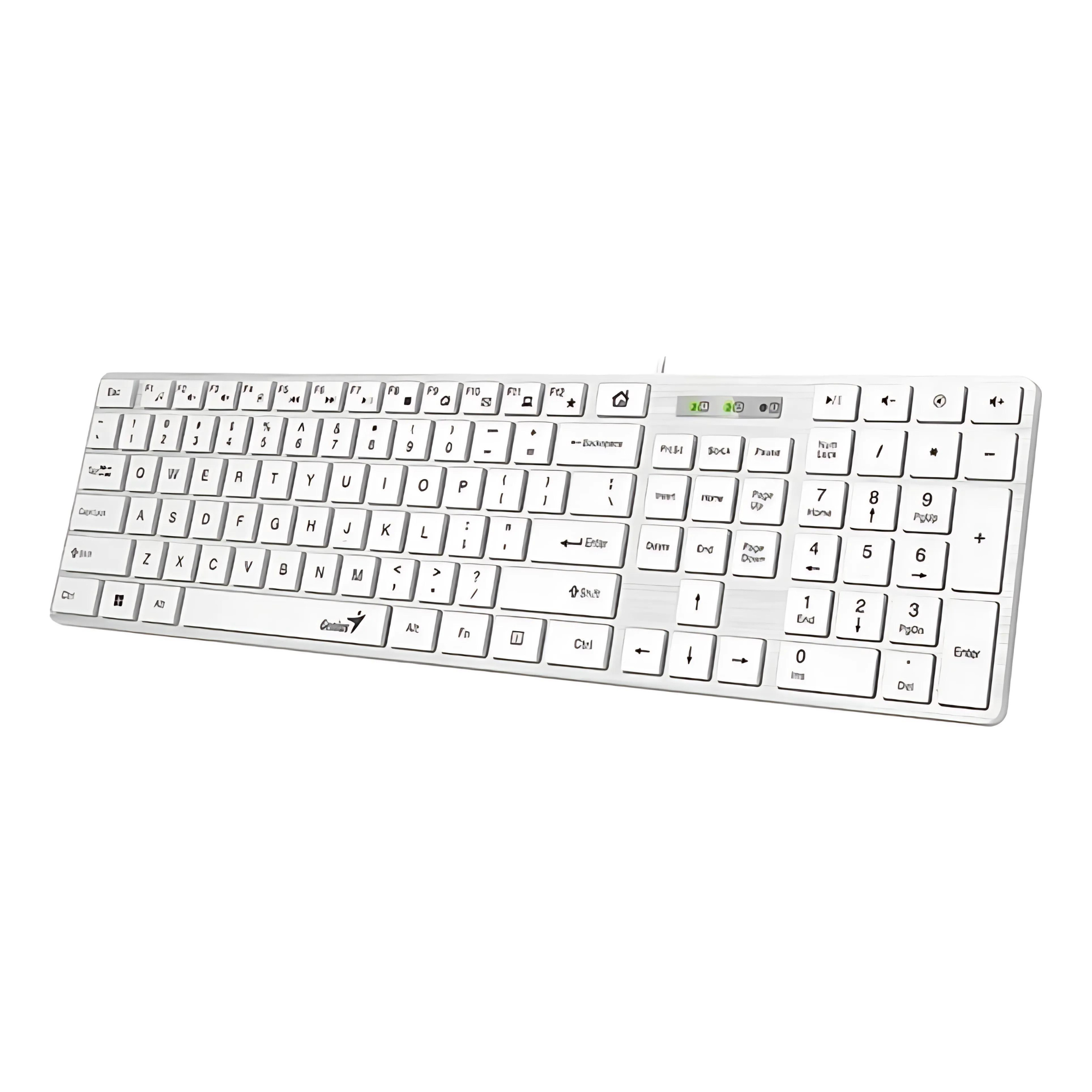 Periféricos Teclado USB Genius White SlimStar 126