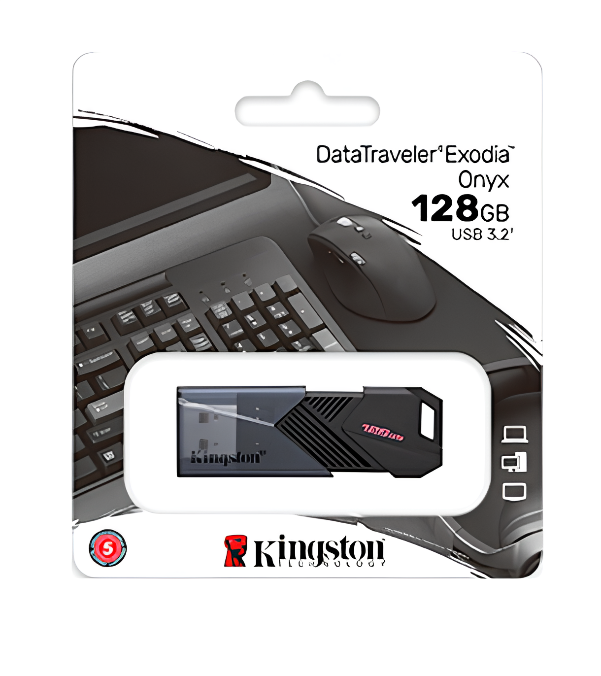Varios Pendrive Kingston DTXON 3.2 Black 128GB