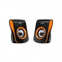 PARLANTE 2.0 GENIUS LOUD STEREO USB ORANGE SP-Q180