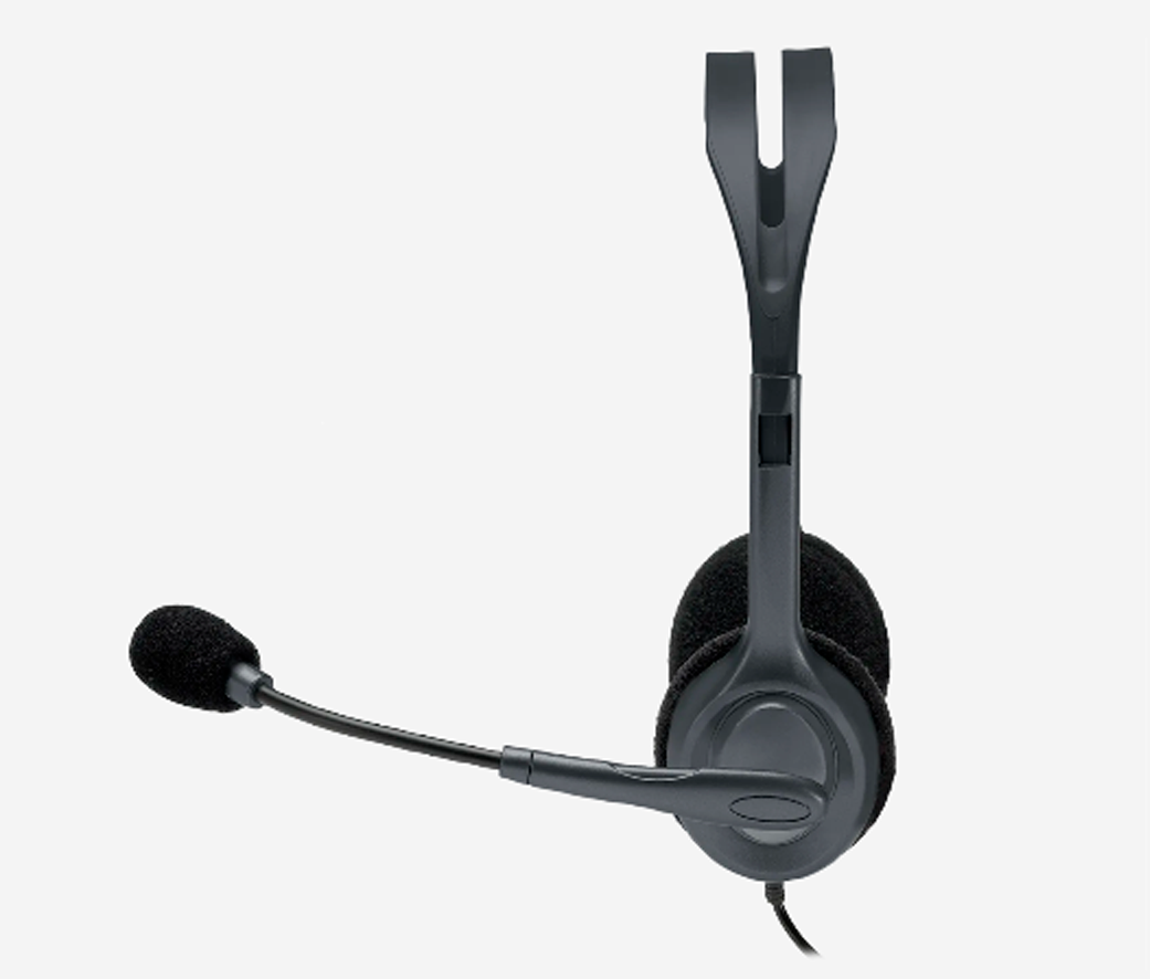 AURICULAR HEADSET  CON MICROFONO  LOGITECH H111 X1Jack