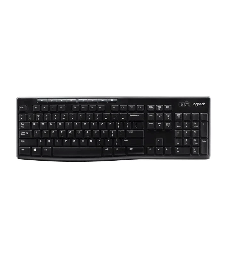Teclado Logitech Wireless K270  