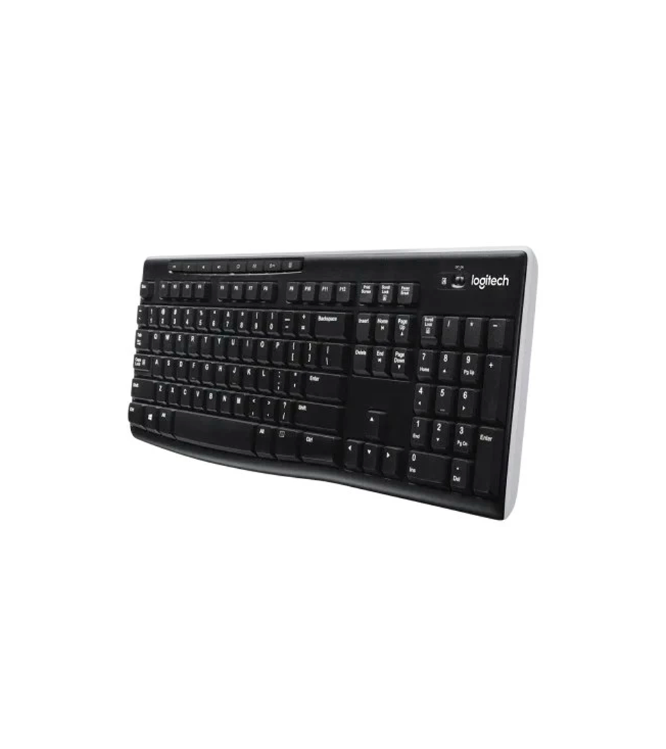 Teclado Logitech Wireless K270  