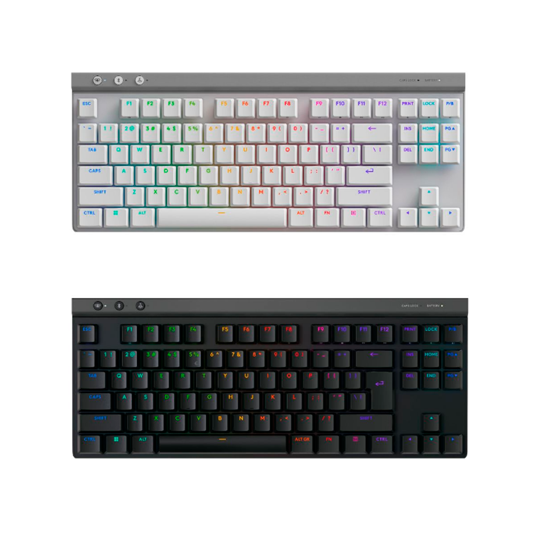 Teclado Logitech G515 TKL White/Black   Mechanical   WIRELESS  BTOO