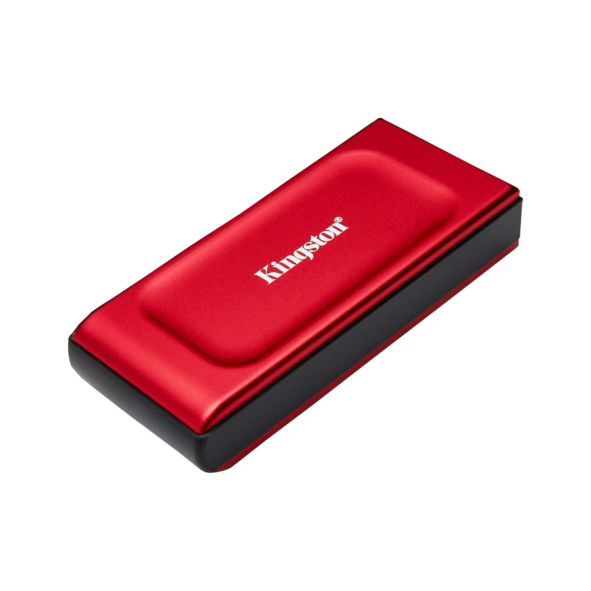 SSD 1TB Kingston externo SXS1000 RED BLACK  USB 3.2