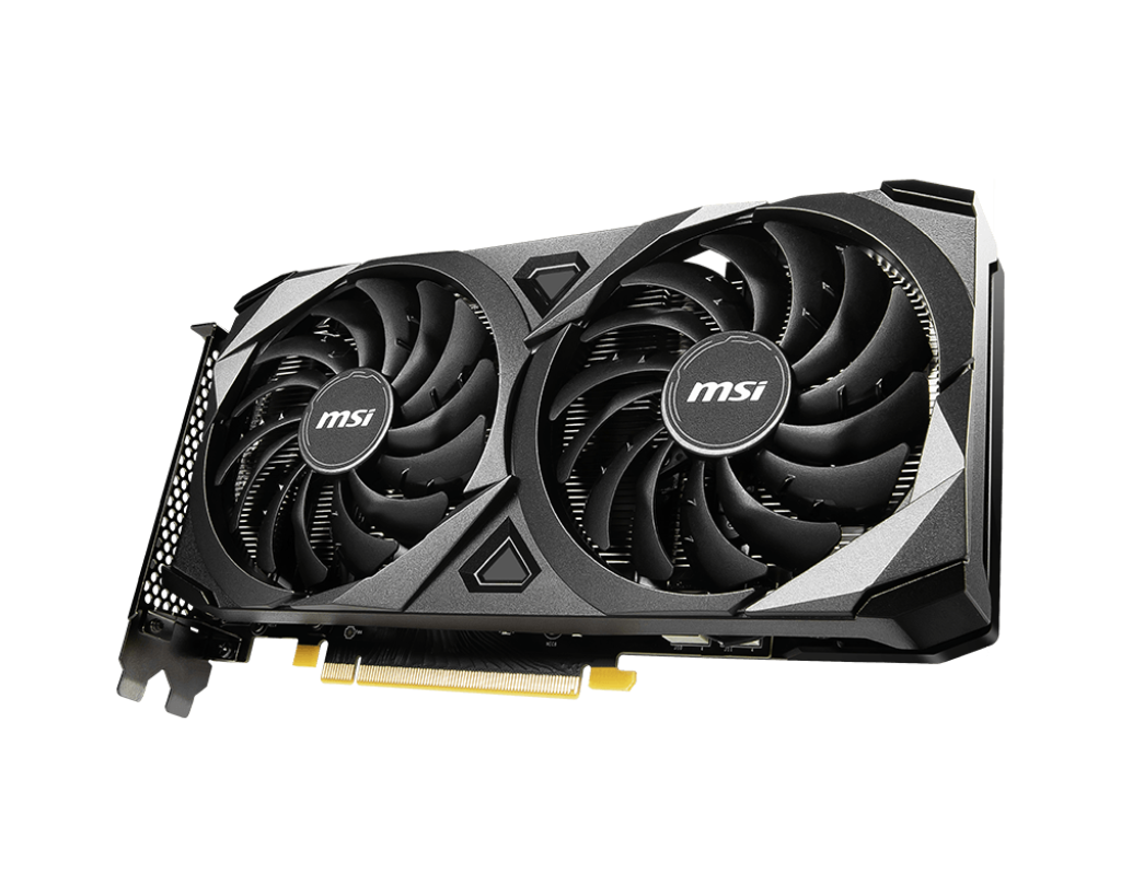 Placa de Video MSI NVIDIA GeForce GeForce RTX 3060 VENTUS 12G OC  Ventilador dual