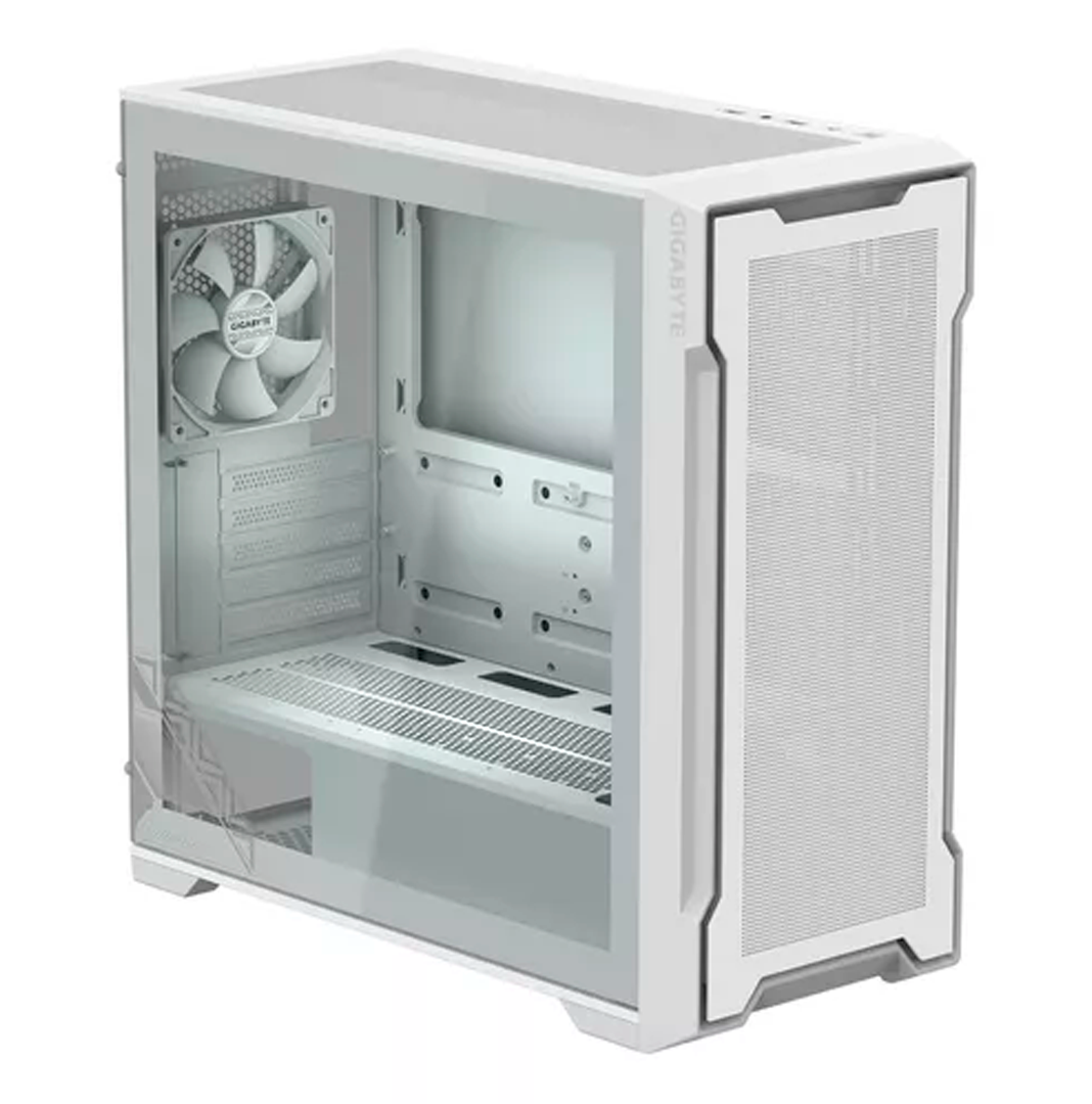 GABINETE MICRO ATX GIGABYTE C102G WHITE  MESH FRONTAL VT  LATERAL 2x120mm