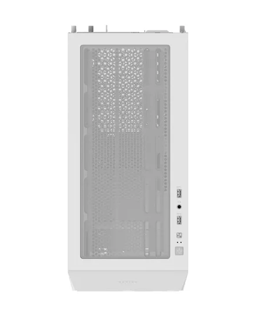 GABINETE MICRO ATX GIGABYTE C102G WHITE  MESH FRONTAL VT  LATERAL 2x120mm