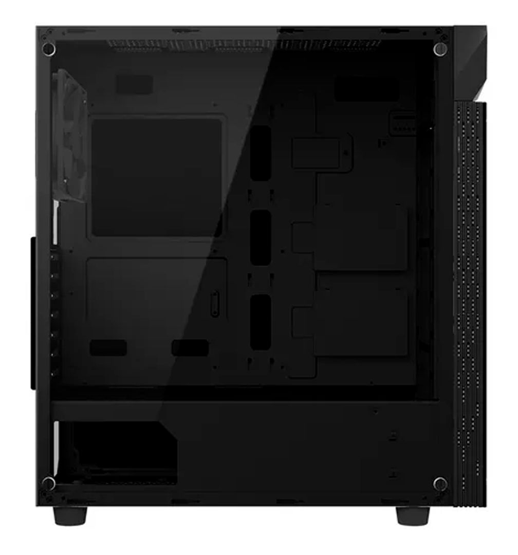 Gabinete ATX Gigabyte C200 GLASS  BLACK  Mid Tower  RGB VIDRIO TEMPLADO