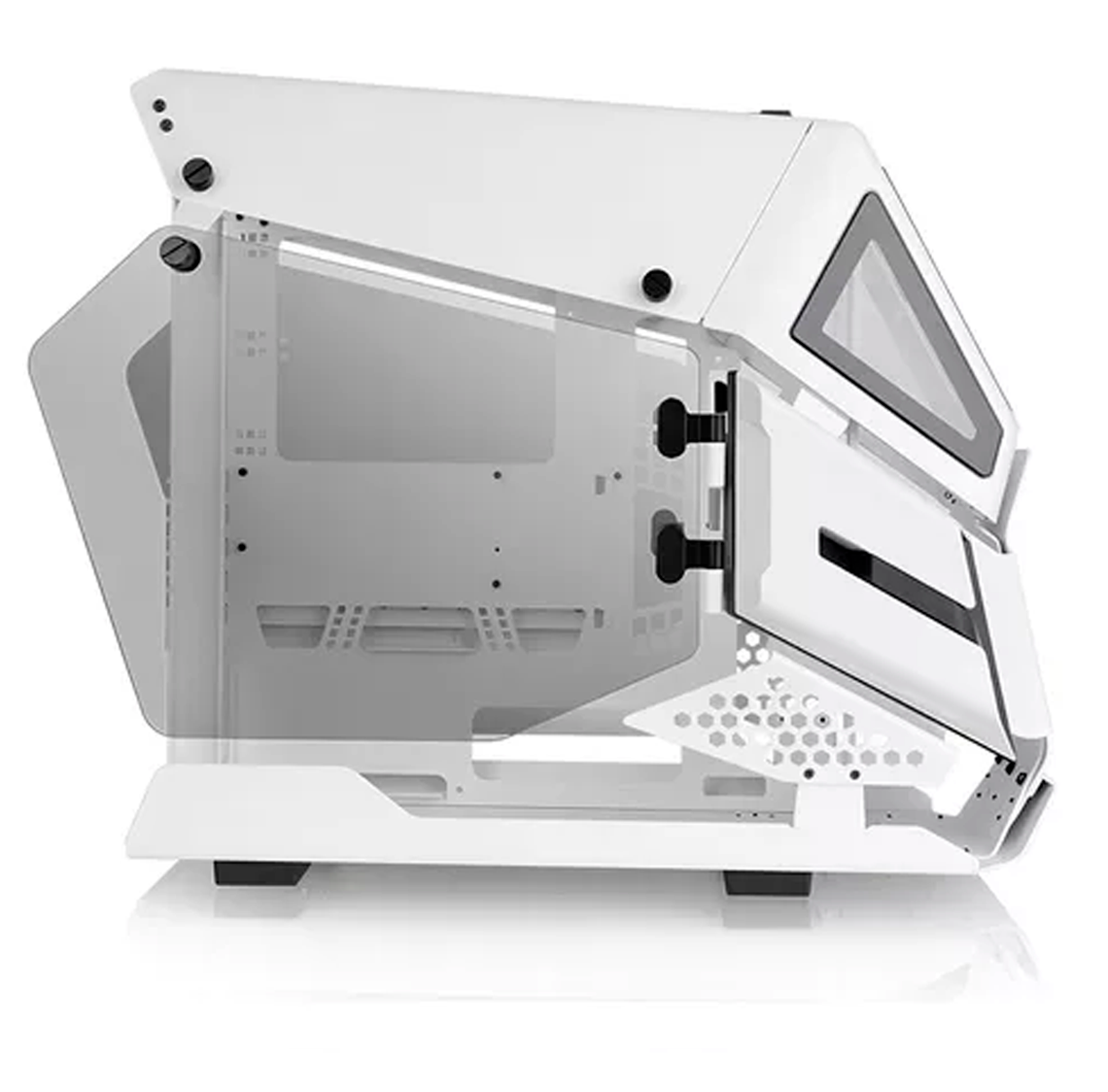 Gabinete MICRO ATX Thermaltake AH T200 SNOW NEGRO ROSA