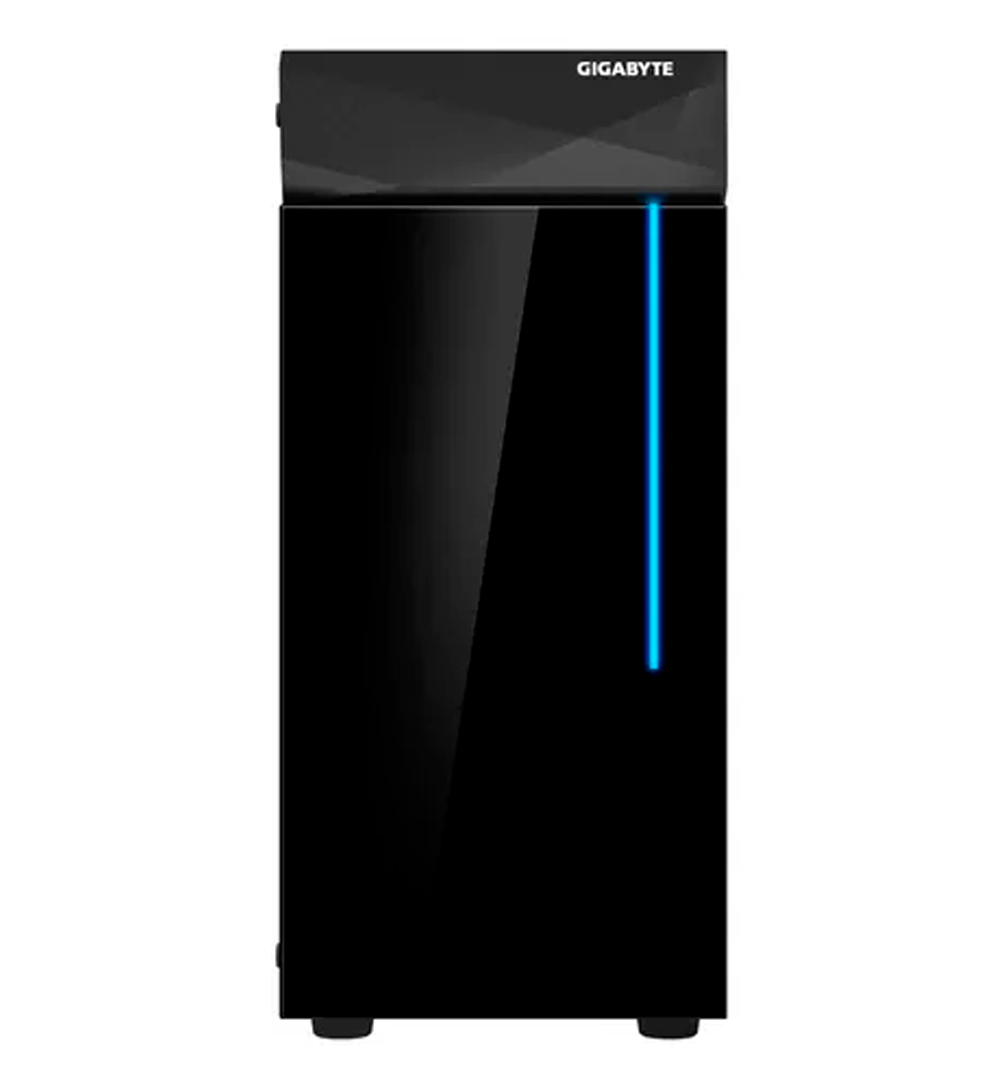 Gabinete ATX Gigabyte C200 GLASS  BLACK  Mid Tower  RGB VIDRIO TEMPLADO