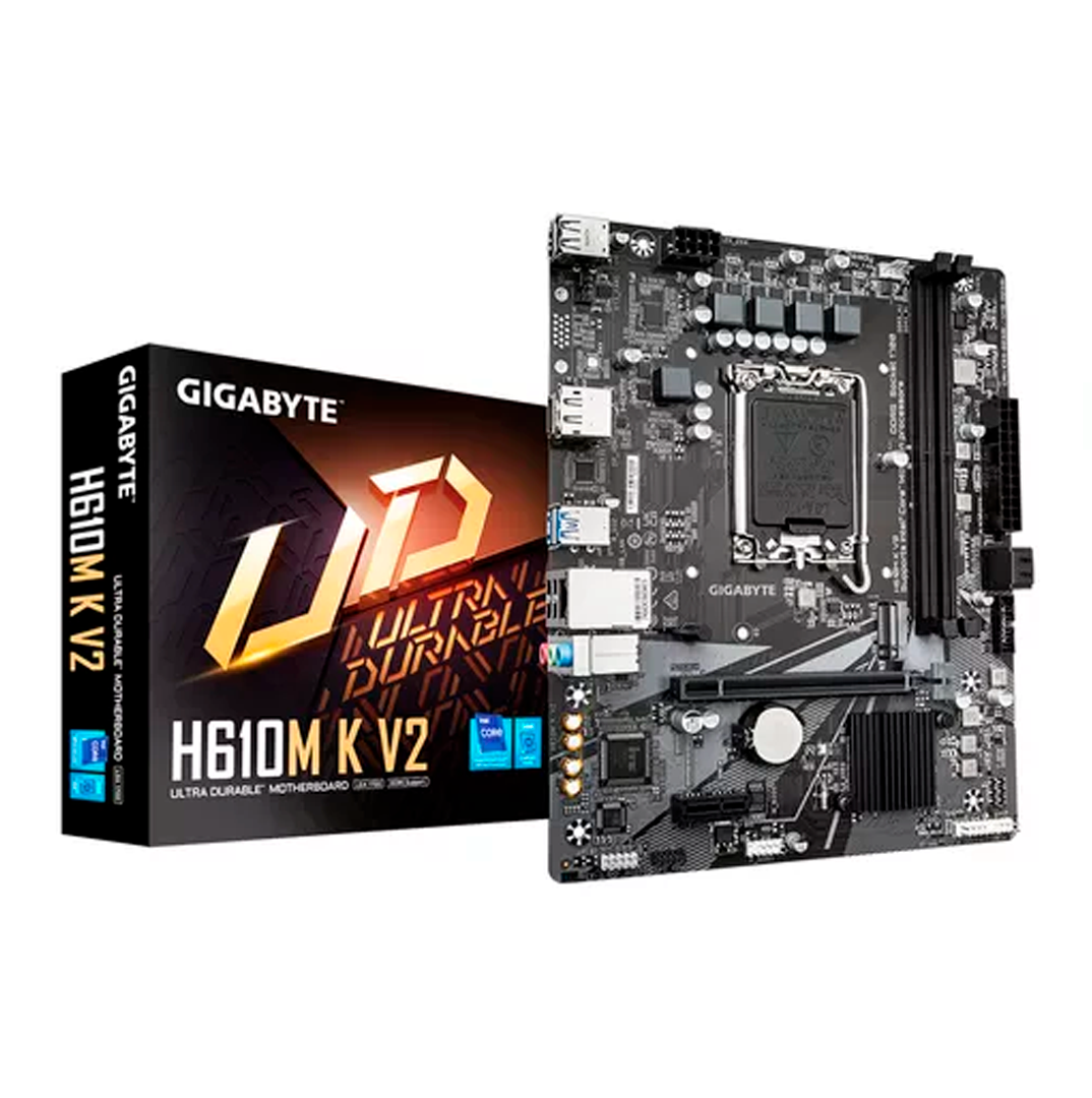 Mother Gigabyte H610M K V2 DDR5 1700 (12va/13va/14va Gen)