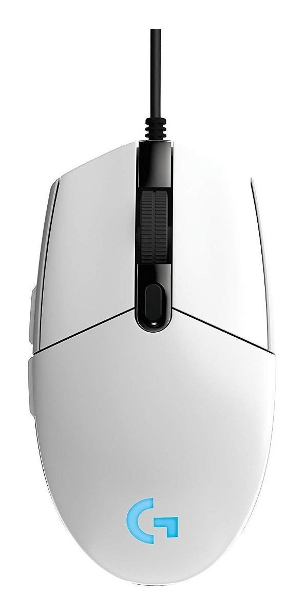 Mouse Logitech G203 Lightsync White