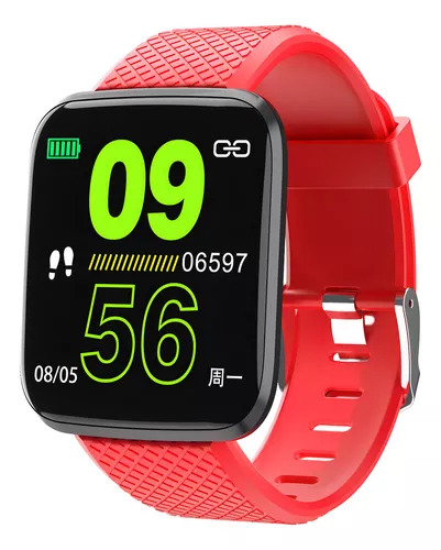 SMART WATCH GTC SWG-003-R RELOJ INTELIGENTE AZUL