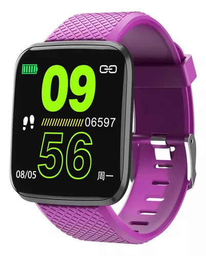Smart Watch Gtc Swg-003-v Reloj Inteligente Violeta
