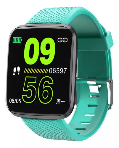 SMART WATCH GTC SWG-003-T RELOJ INTELIGENTE TURQUESA