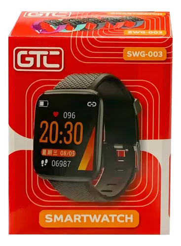 Smart Watch Gtc Swg-003-t Reloj Inteligente Turquesa