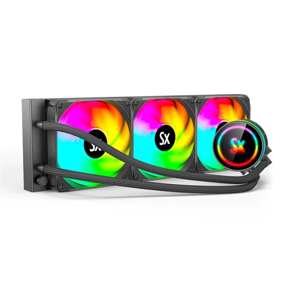 Water Cooling Solarmax 360 Black Argb