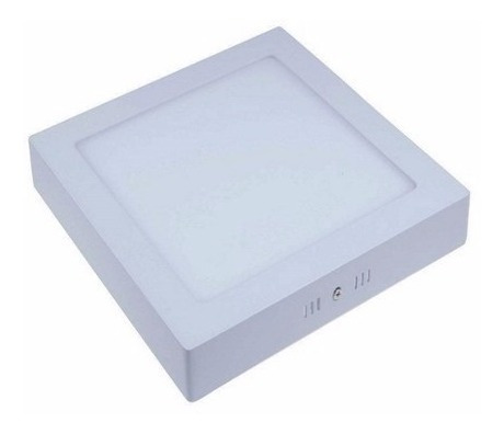 Panel Plafón Led 12W Exterior Cuadrado Blanco Cálido Akai.
