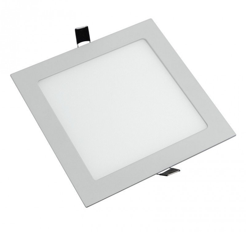 Panel Plafón Led 24w Empotrar Cuadrado Blanco Cálido Akai
