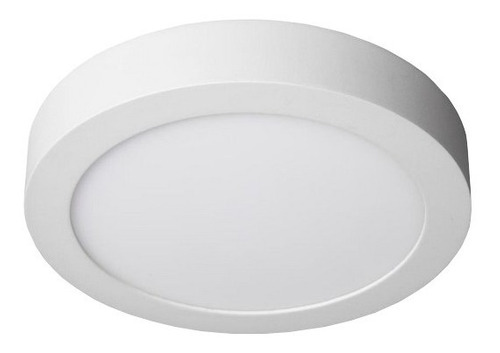 Panel Plafón Led 18W Exterior Redondo Blanco Frío Akai