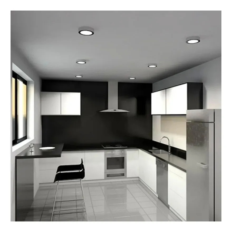 Panel Plafón Led 12W Exterior Redondo Blanco Cálido Akai