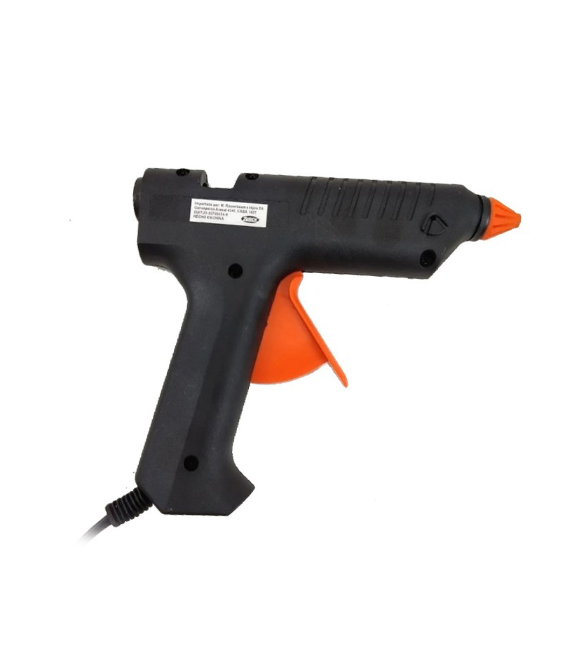 Pistola Encoladora 50 Watts De Pegar Plastico Silicona Zd7