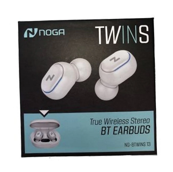 Auriculares Inalámbricos Bluetooth Noga Twins 13 Blancos
