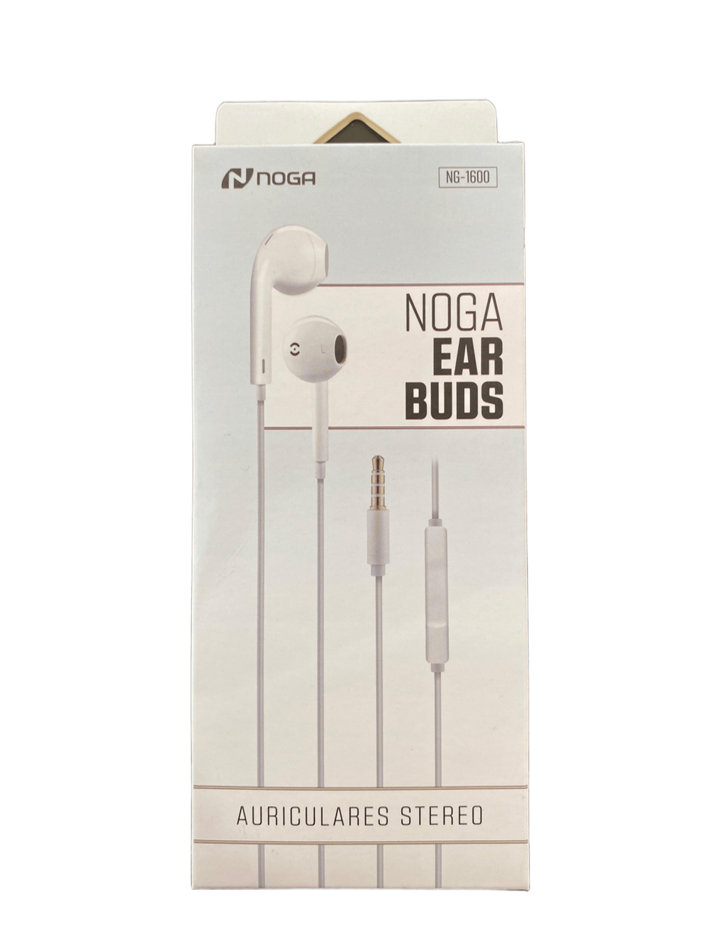 Auricular Noga In Ear Manos Libres con Micrófono NG1600 Blancos