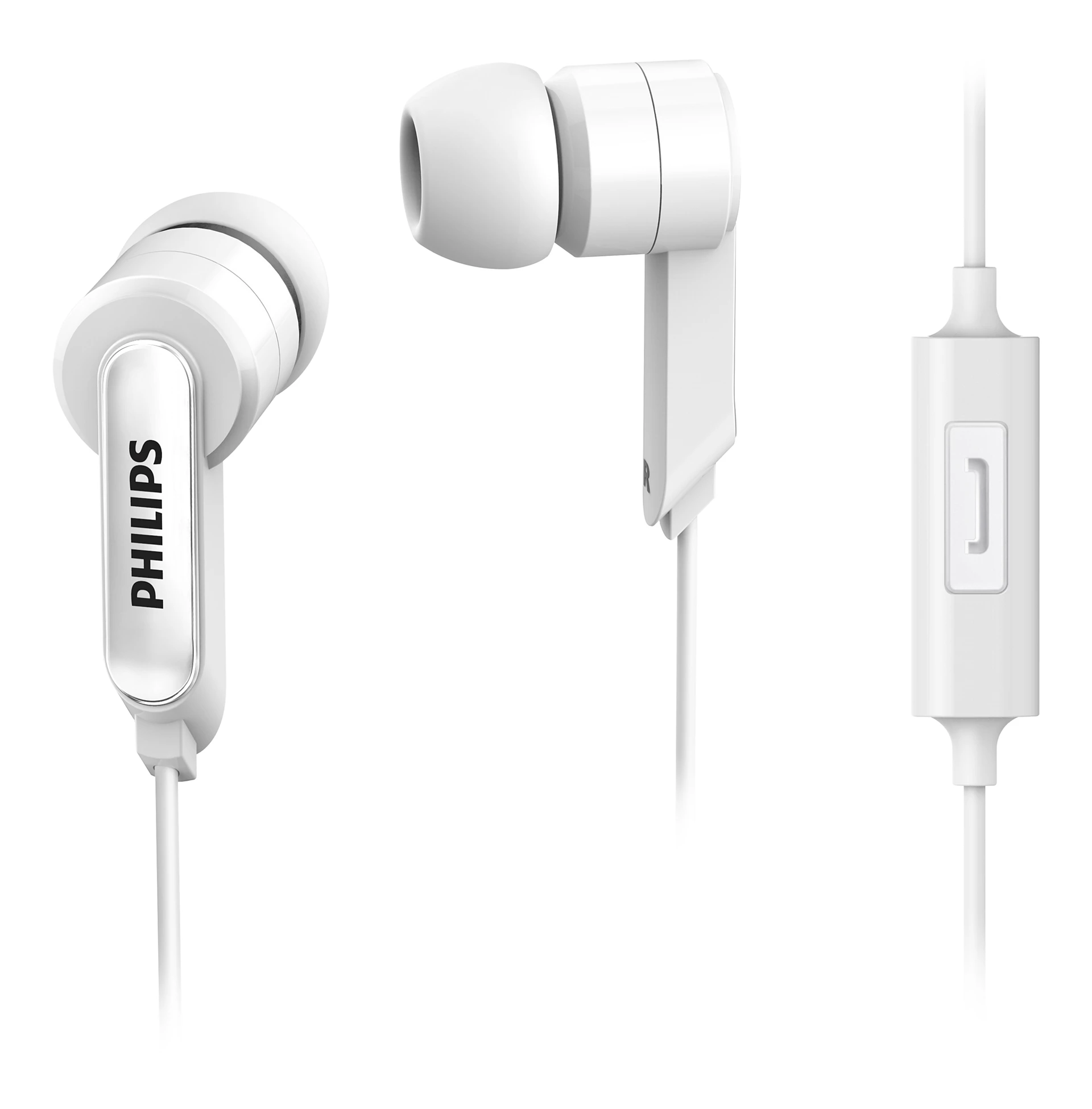 Auriculares In-Ear Philips Extra Bass Silicona Blanco