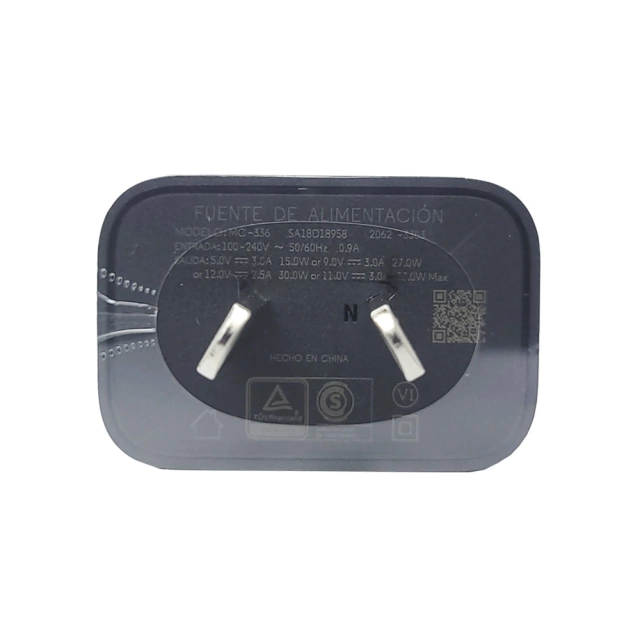 Cargador Turbopower Motorola 33w Pared Negro