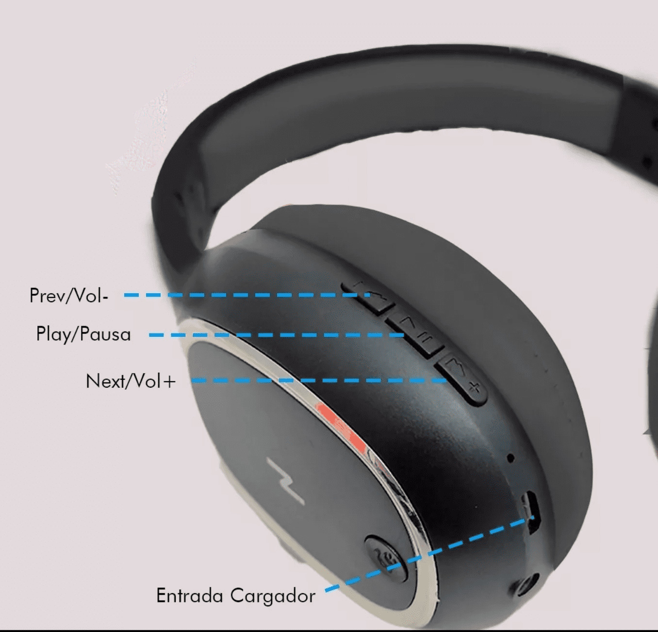 Auriculares inalámbricos Noga Aris NG-BT469 Negros
