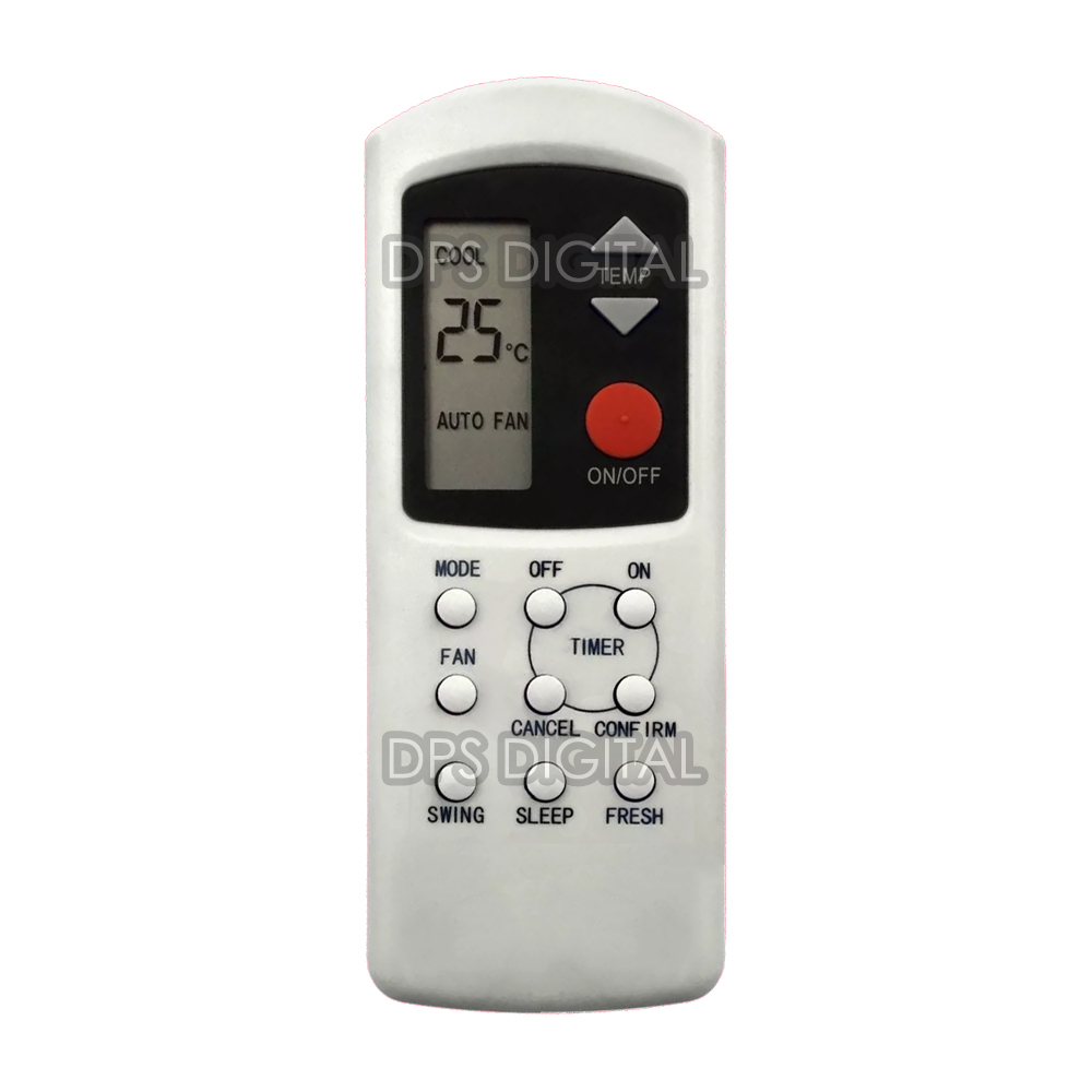 (AI-72) Control Remoto Aire Acondicionado para Rowa Top House Zenith