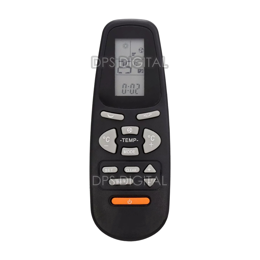 (AI-60) Control Remoto Rc-5 Para Electra York Relax Negro Alfa 09