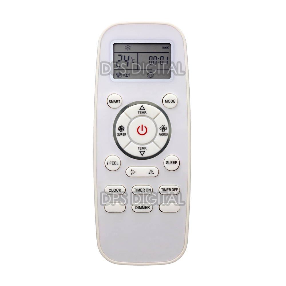 (AI-41) Control Remoto Aire Acondicionado BGH Hisense Noblex DG11L1 04