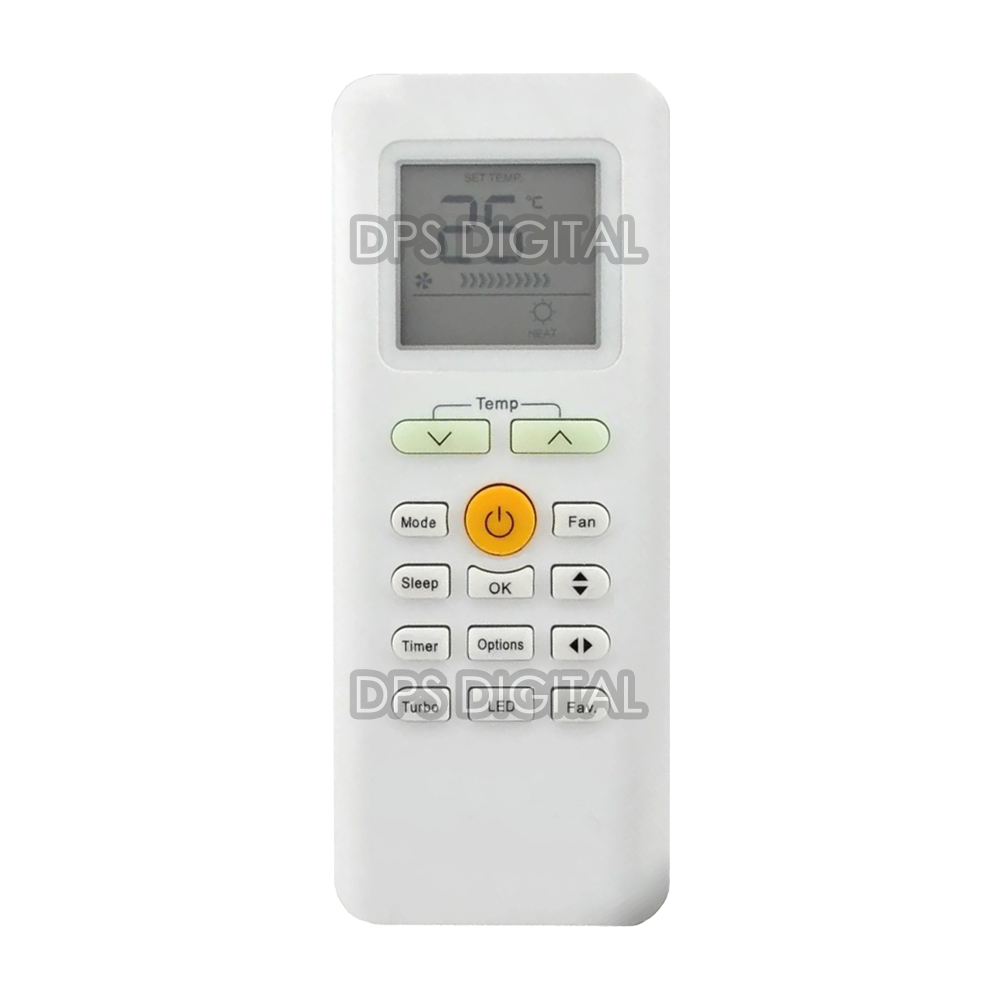 (AI-87) Control Remoto Aire Acondicionado Para Midea Alaska Rg70c/b